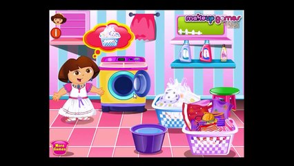Juego Dora la Exploradora pone la lavadora español