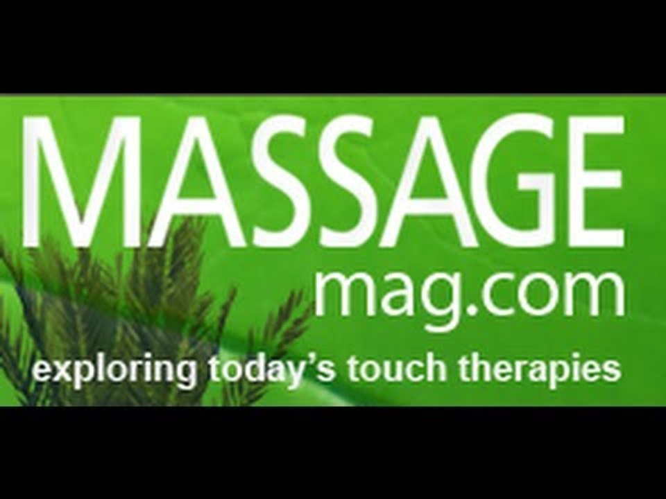 Massage Magazine with Eric West