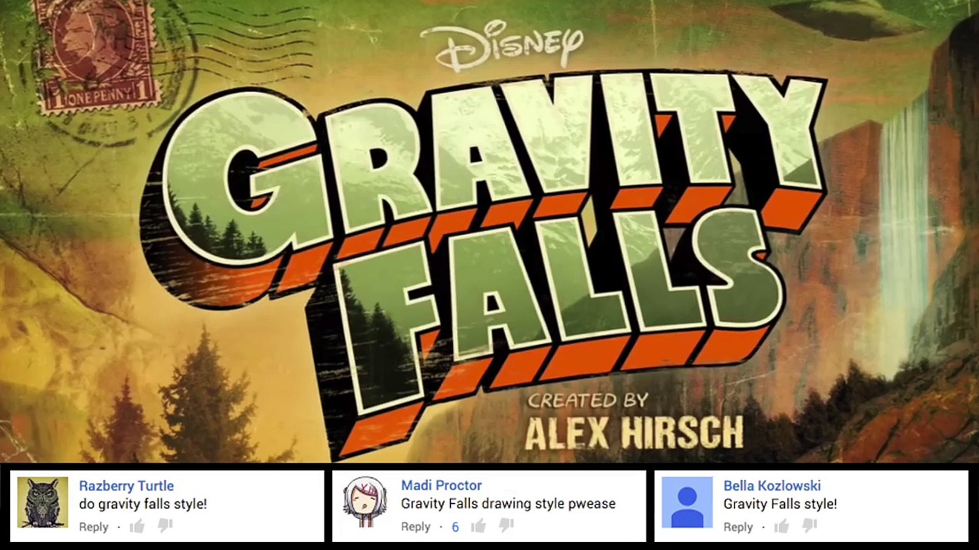 How to Draw Yourself: Gravity Falls style