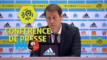 Conférence de presse Olympique de Marseille - Stade Rennais FC (1-3) : Rudi GARCIA (OM) - Christian  GOURCUFF (SRFC) - Ligue 1 Conforama / 2017-18