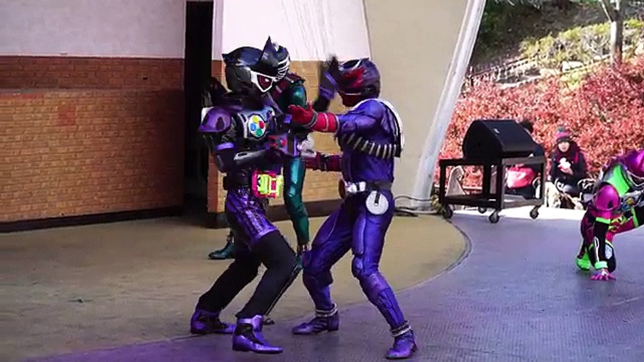 【仮面ライダーエグゼイド】 スペシャルショー 第7話 仮面ライダーアームド響鬼 轟鬼 斬鬼 ブ...