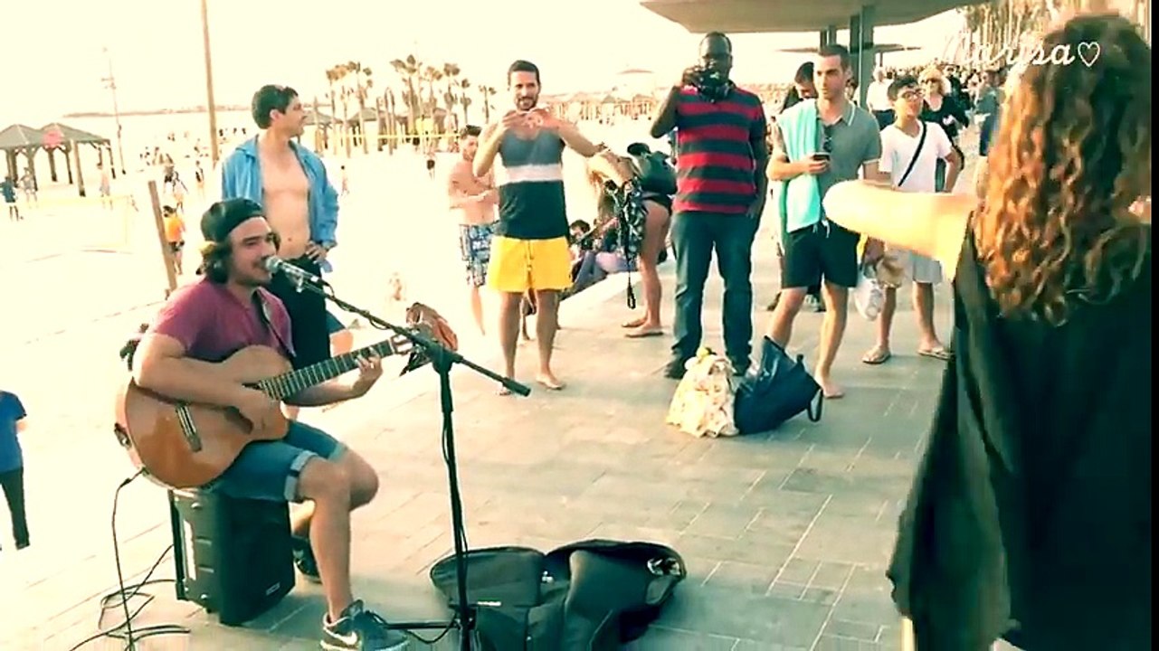 Despacito Live - Street Singer - Amazing Voice - Dancers...