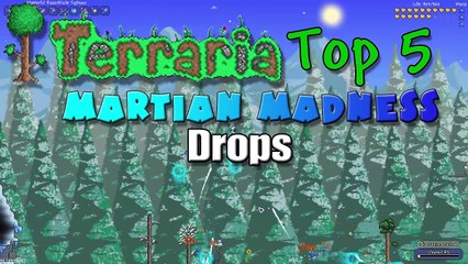 Terraria Top 5 Martian Madness Drops | Terraria Countdown