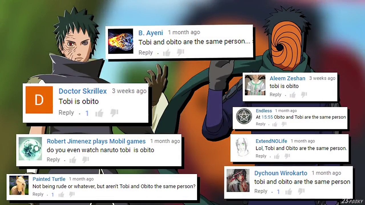 Are Obito And Tobi The Same Person? - Tobi Explained | Naruto Shippuden