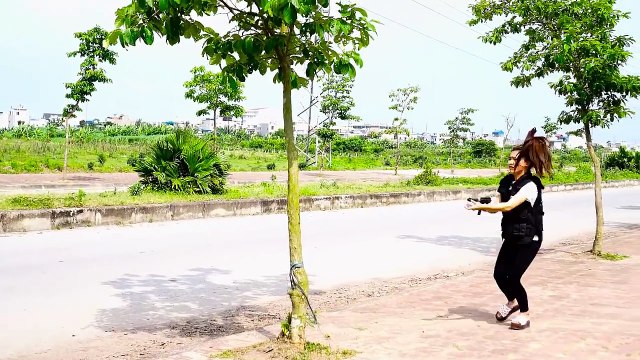 [ MKTD ] Spiderman Power Rangers Nerf guns Superhero Action movie Nerf war #24