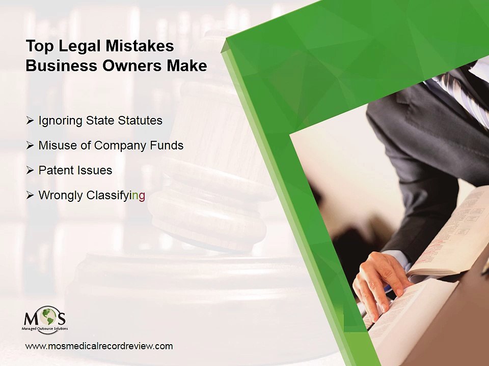 Common Legal Mistakes that Businesses Make