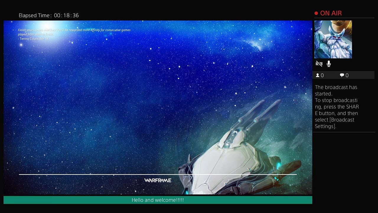 War frame ps4