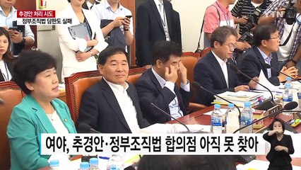 추경안·정부조직법 막판 협상 '진통' / YTN
