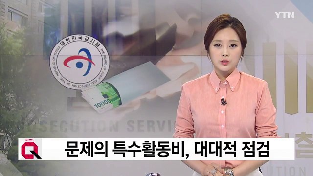 감사원 '쌈짓돈' 특수활동비 점검...내년 예산 즉시 반영 / YTN
