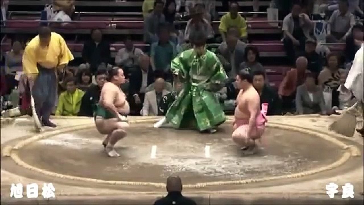 凄ワザ 宇良の土俵際超絶綱渡り 旭日松－宇良