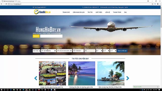 Đặt vé máy bay đi Hà Nội giá rẻ