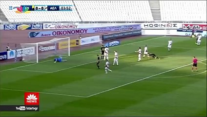 3η ΑΕΚ-ΑΕΛ 4-0 2017-18 Star