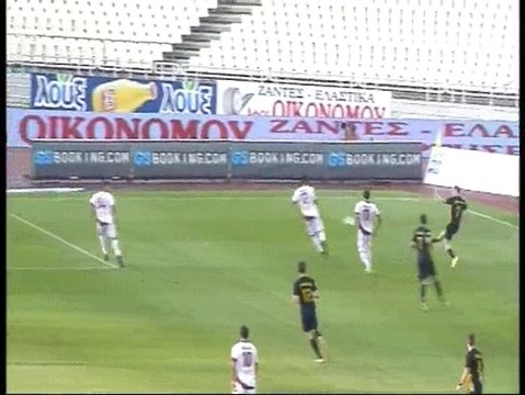 3η ΑΕΚ-ΑΕΛ 4-0 2017-18 Τα γκολ συνοπτικά (Tilesport tv)