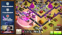 Clash Of Clans How To GoHo 3-Star Clan War Attack Strategy | Townhall 8 Golems And Hogriders