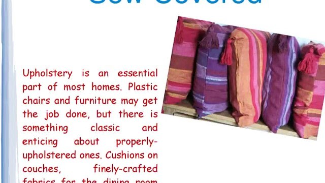 Sew Covered Upholstery Perth