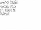 LSS Neoprene Laptop Tablet Sleeve W Hidden Handle Case Fits Apple Ipad 1 Ipad 2 Ipad