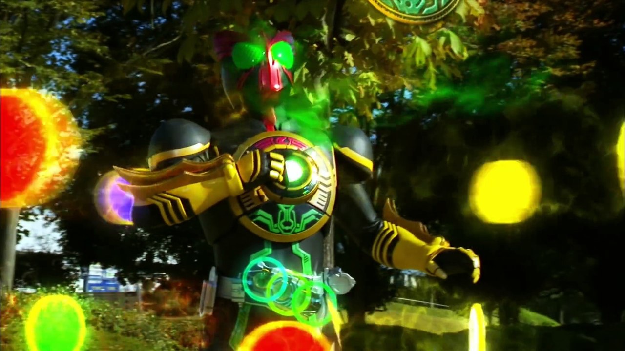 仮面ライダーオーズ全コンボ変身シーン集
