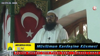 Müslüman Kardeşine Küsmesi.. (dm)