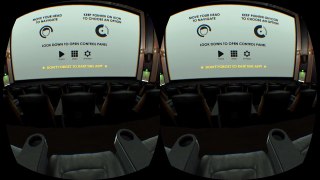 Cool Virtual Reality Movie Theater Experience!