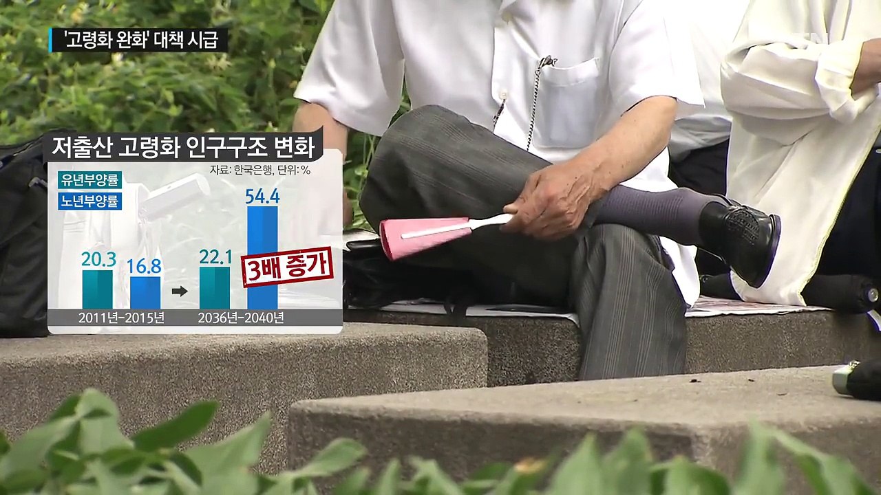 '20년 뒤 성장률 제로...'고령화 완화' 대책 시급 / YTN