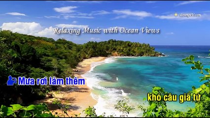 karaoke - đường xa ướt mưa - nhạc sống (song ca )