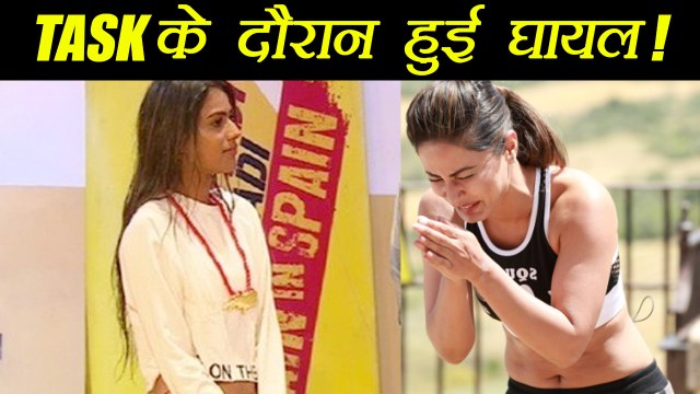 Khatron Ke Khiladi 8: Hina Khan and Nia Sharma got INJURED during the Task | FilmiBeat