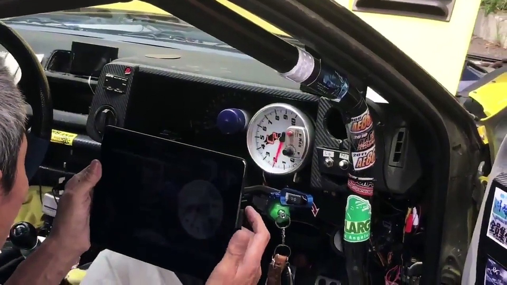 Ae86 回転までキッチリ回るハチロク Video Dailymotion