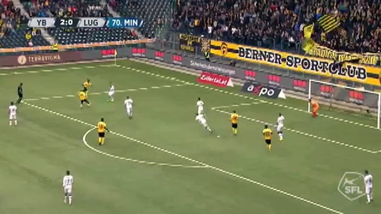 Young Boys 3:0 FC Lugano (Swiss Super League 10.  September 2017)
