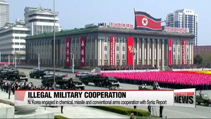 N. Korea engaged in chemical, missile and conventional arms cooperation with Syria: Report
