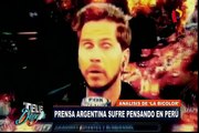Prensa argentina sufre pensando en la selección peruana de Gareca