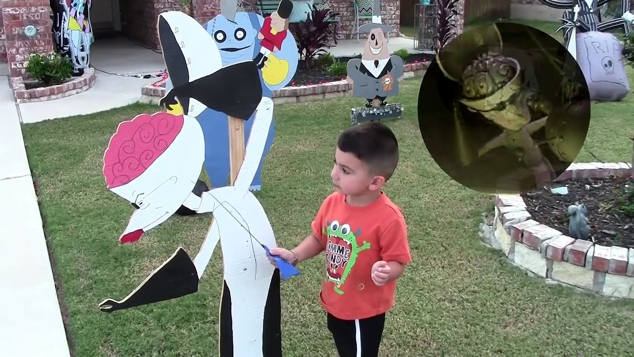 NIGHTMARE BEFORE CHRISTMAS HALLOWEEN YARD DECOR JACK SKELLINGTON SALLY OOGIE BOOGIE ZERO & MORE!