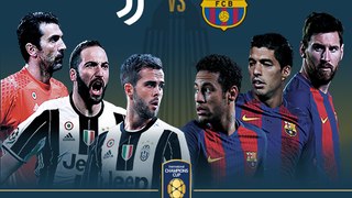 UCL 17/18 Group Stage FC Barcelona VS Juventus (Group D) Full HD