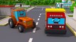 Caminhão e Trator para Crianças | Real Aventura dos carros | Desenho Animado Educativo