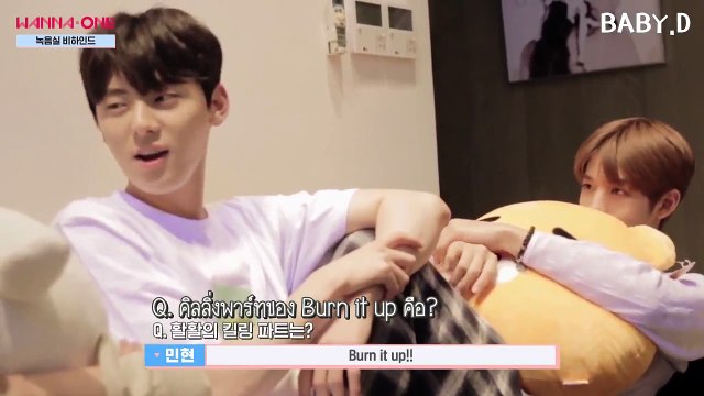 [ซับไทย] Wanna One Go! เบื้องหลังห้องอัดเสียง