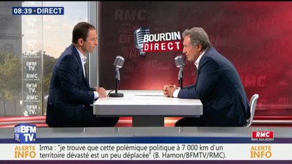 Hamon: "S'il n'y a rien sur une île, prendre du sucre et de l'eau? Évidemment que je le ferais"