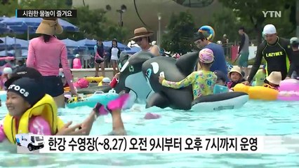 [날씨] 푹푹 찌는 더위...시원한 물놀이 즐겨요 / YTN