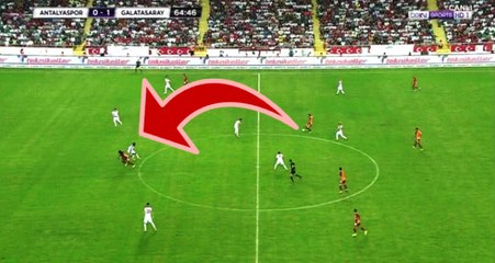 Galatasaraylı Selçuk İnan, Gomis'e Pas Atmayıp Geri Dönünce Taraftarı Delirtti