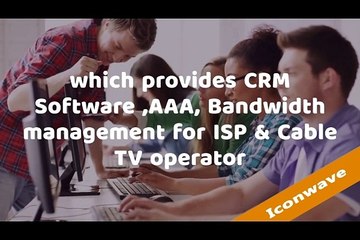 Iconwave offers ISP Billing  Bandwidth Management, Bulk SMS & CRM