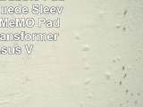 SumacLife Bubble Padded Microsuede Sleeve for Asus MeMO Pad 10  Asus Transformer Pad