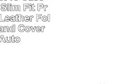 Fire HD 8 2015 Case Pasonomi Slim Fit Premium PU Leather Folio Case Stand Cover with Auto