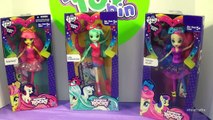Equestria Girls Lyra, Roseluck & Sweetie Drops My Little Pony Dolls! Review by Bins Toy Bin