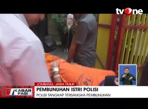 Polisi Tangkap Tersangka Pembunuh Istri Polisi