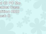 Cush Cases  PPTab 7 Inch Android 42 PC Model B736 Tablet Case  UniGrip Edition  RED