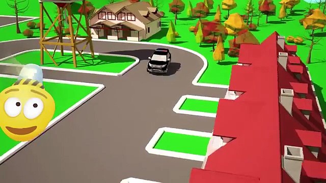 Enfants ville éducatif pour Il enfants monstre porter secours un camion vidéo Police |