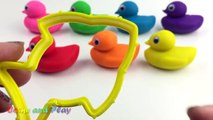 Learn Colors with Play Doh Ducks and Fish Molds Fun and Creative for Kids comeandplay