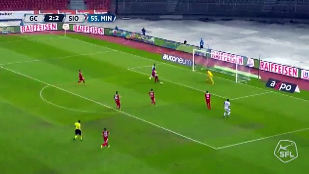 Grasshoppers 3:2 Sion (Swiss Super League 10.  September 2017)