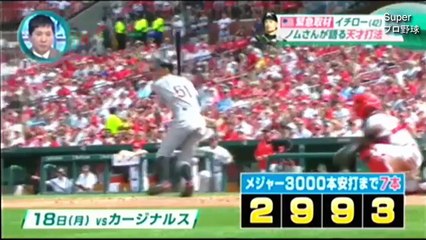 野村克也「イチロー3000本安打直前！10台のカメラが狙う天才打法をありえない解説」