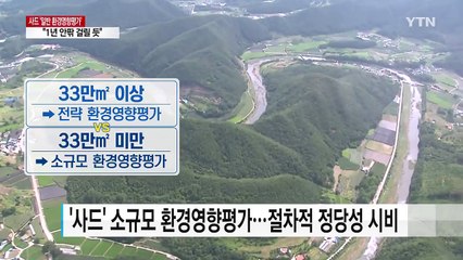 '사드' 일반환경영향평가 확정...1년 안팎 걸릴 듯 / YTN