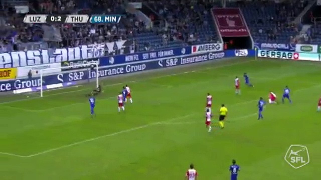Luzern 1:2 Thun (Swiss Super League 10.  September 2017)