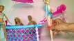Barbie & Ken Honeymoon in Barbies Swimming Pool, Barbie Wedding day